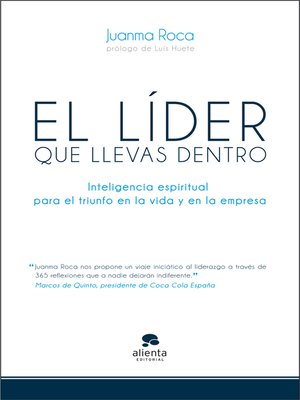 cover image of El líder que llevas dentro